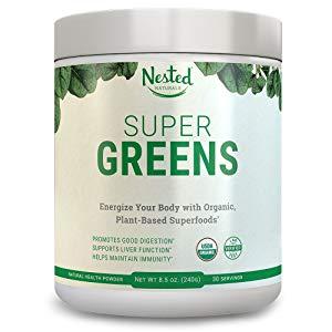 Nested Naturals Super Greens Veggie Superfood Powder