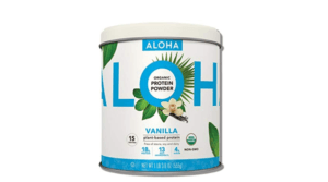 aloha organic plant based protein powder