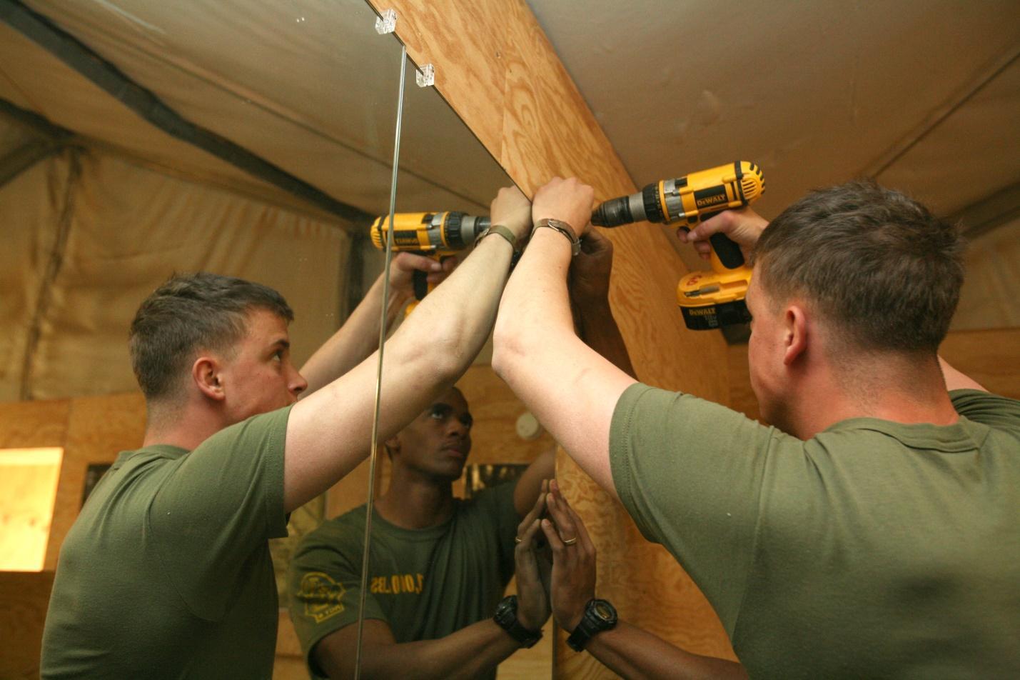 garage gym mirror