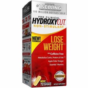 Hydroxycut Pro Clinical Non-Stimulant Weight Loss Supplements