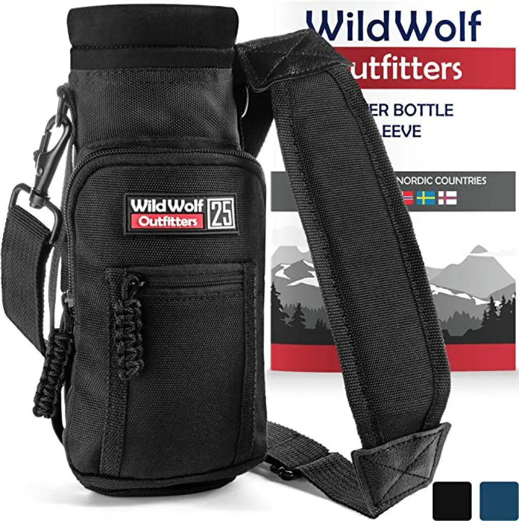 wild wolf water bottle holder