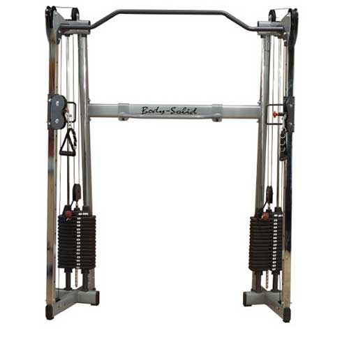 Body solid cable cross training center gym machine