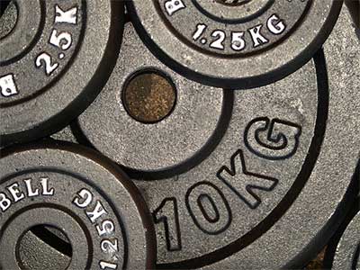 gym weight plates