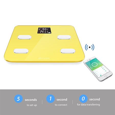 Yunmai Color Bluetooth Smart Scale - Pink